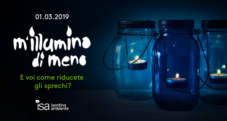 M’ILLUMINO DI MENO 2019